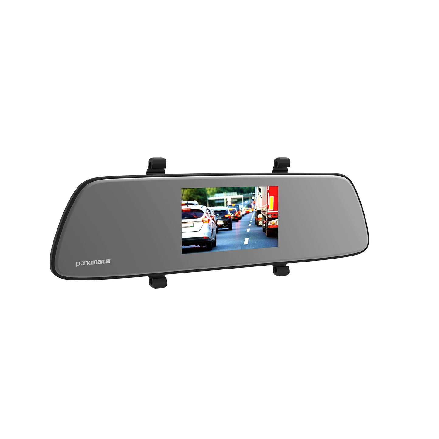 5.0” Touch Screen Mirror DVR with 1080p Front and Rear Recording