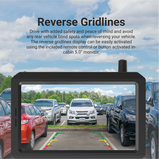 5.0” Wireless Monitor & Solar Powered Camera Package