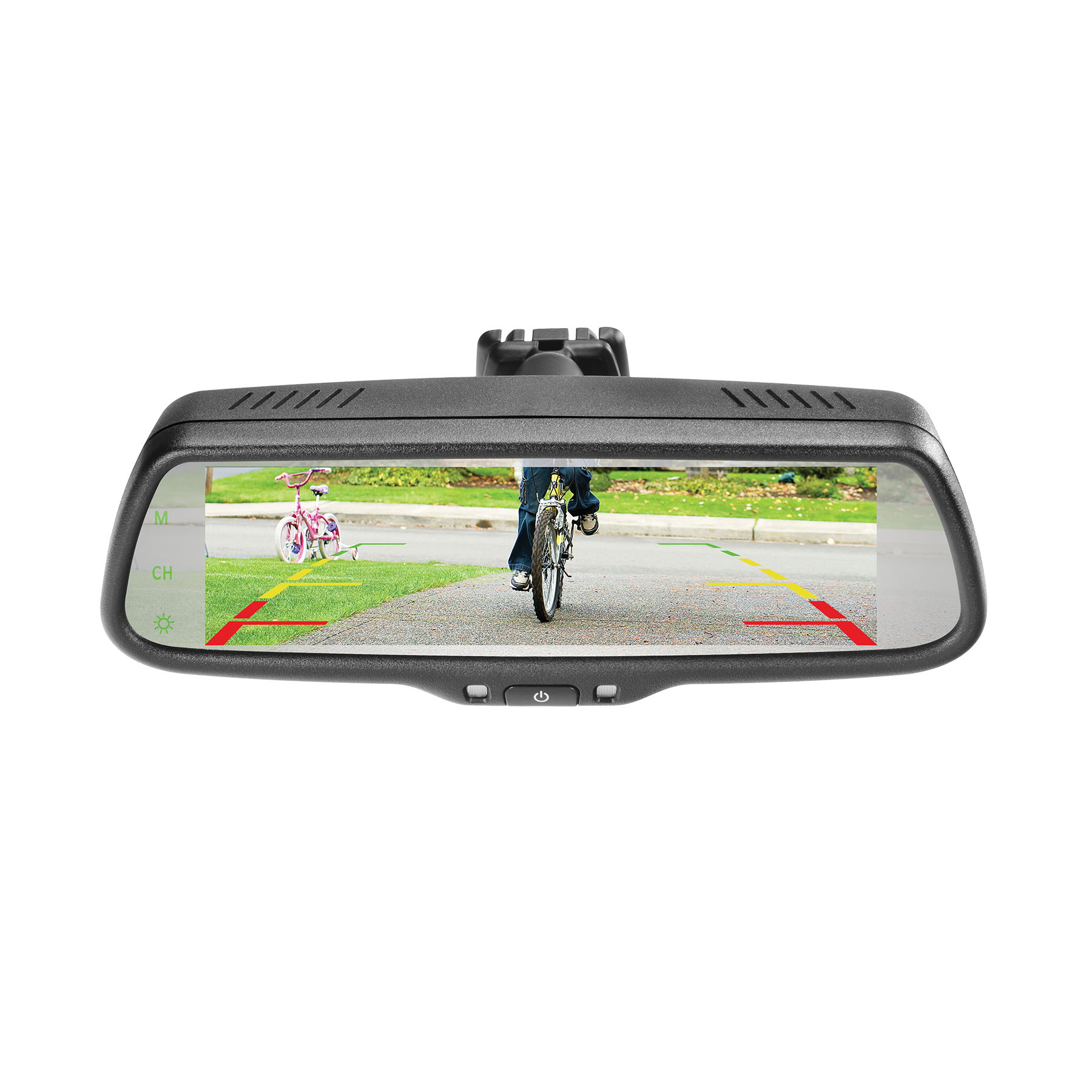 7.3” Car Rear View Mirror Monitor with removable bracket – Parkmate